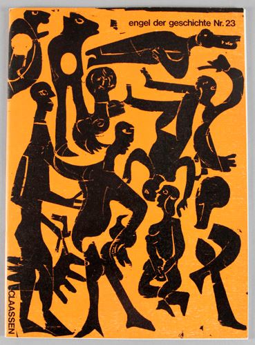 Der Engel der Geschichte 23 by HAP  Grieshaber, 1976