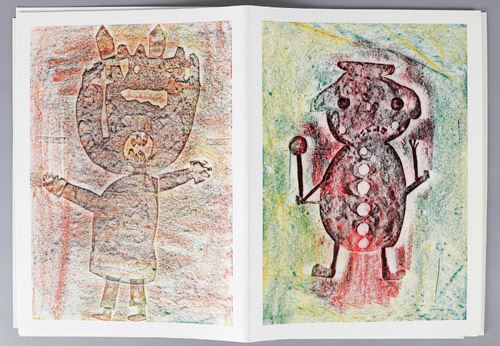 Der Engel der Geschichte 25 by HAP  Grieshaber, 1981