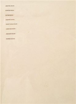 Directory page - Valérie Mréjen