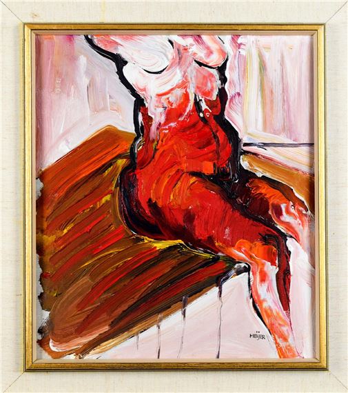 Nude study. by Sture Meijer