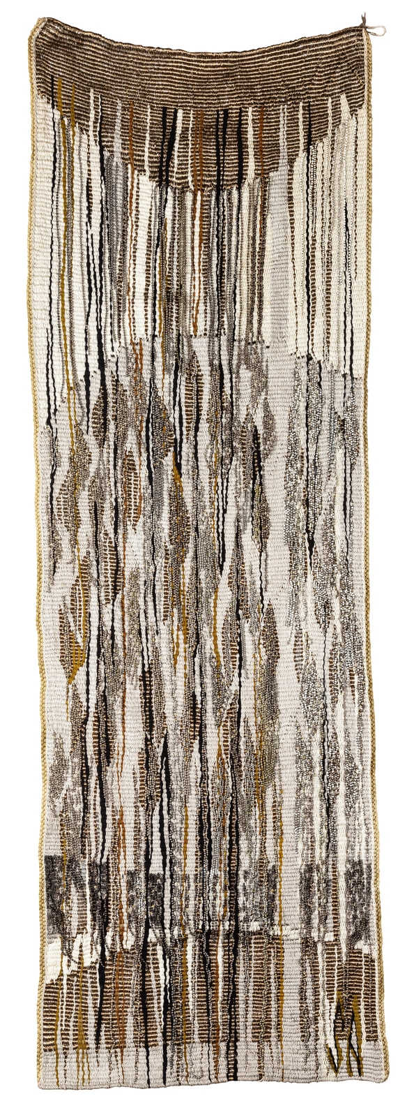 Artwork by Synnøve Anker Aurdal, "Regn", Made of tapestry