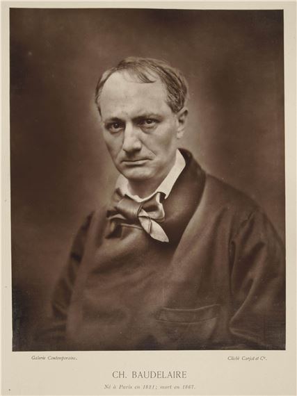 Portrait de Charles Baudelaire by Etienne Carjat