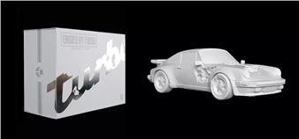 Corroded Porsche 911 TURBO - Daniel Arsham