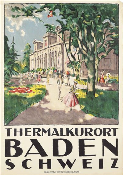 BADEN by Emil Cardinaux, 1923