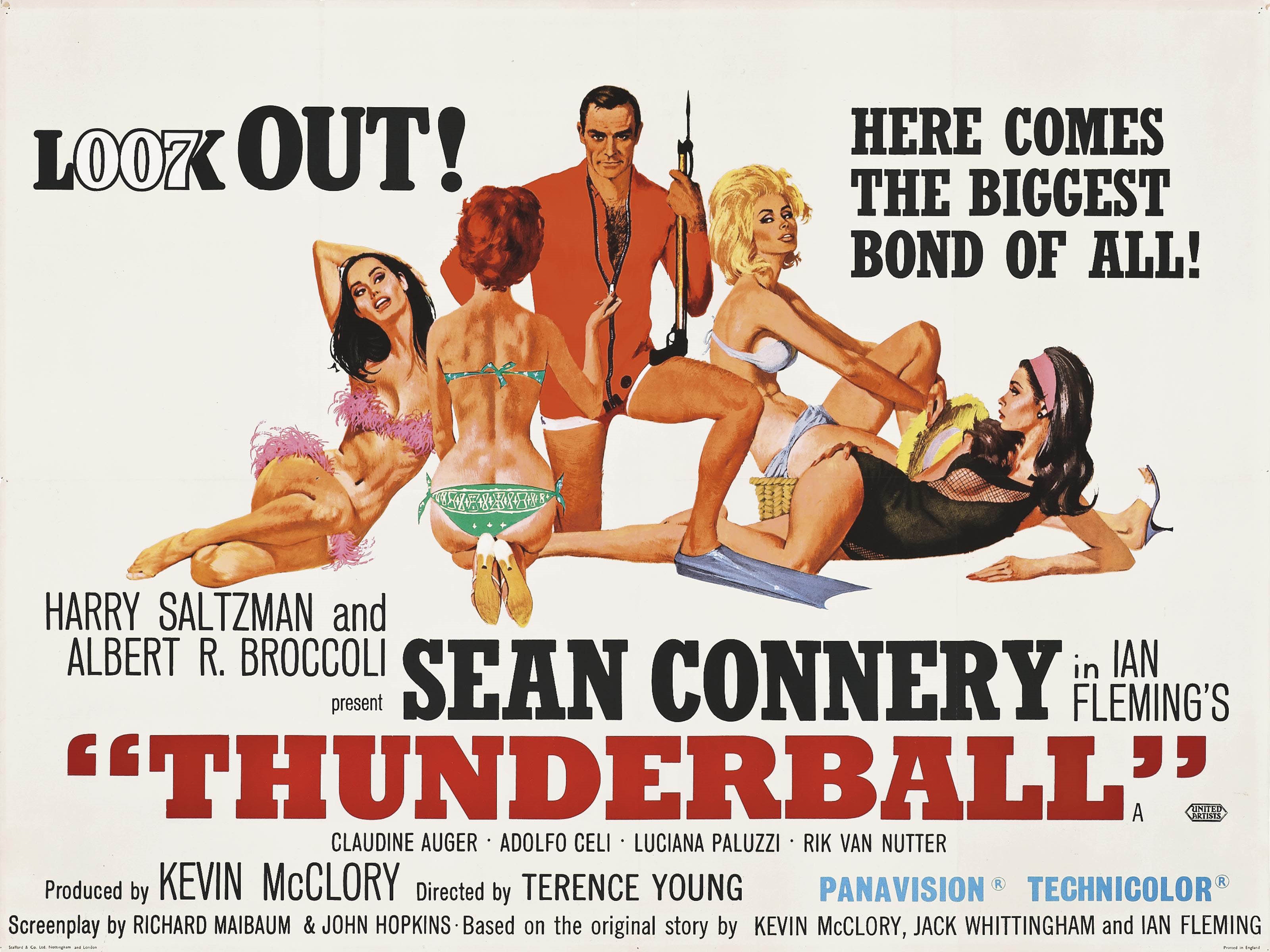 Robert E. McGinnis | James Bond Thunderball (1965) | MutualArt
