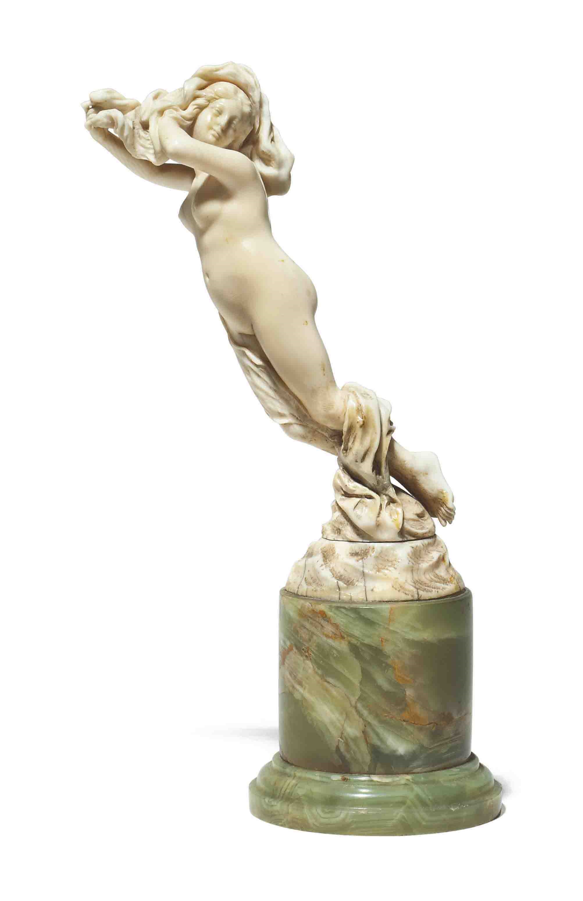 French School, 19th Century | A FRENCH CARVED IVORY FIGURE (Late 19th ...