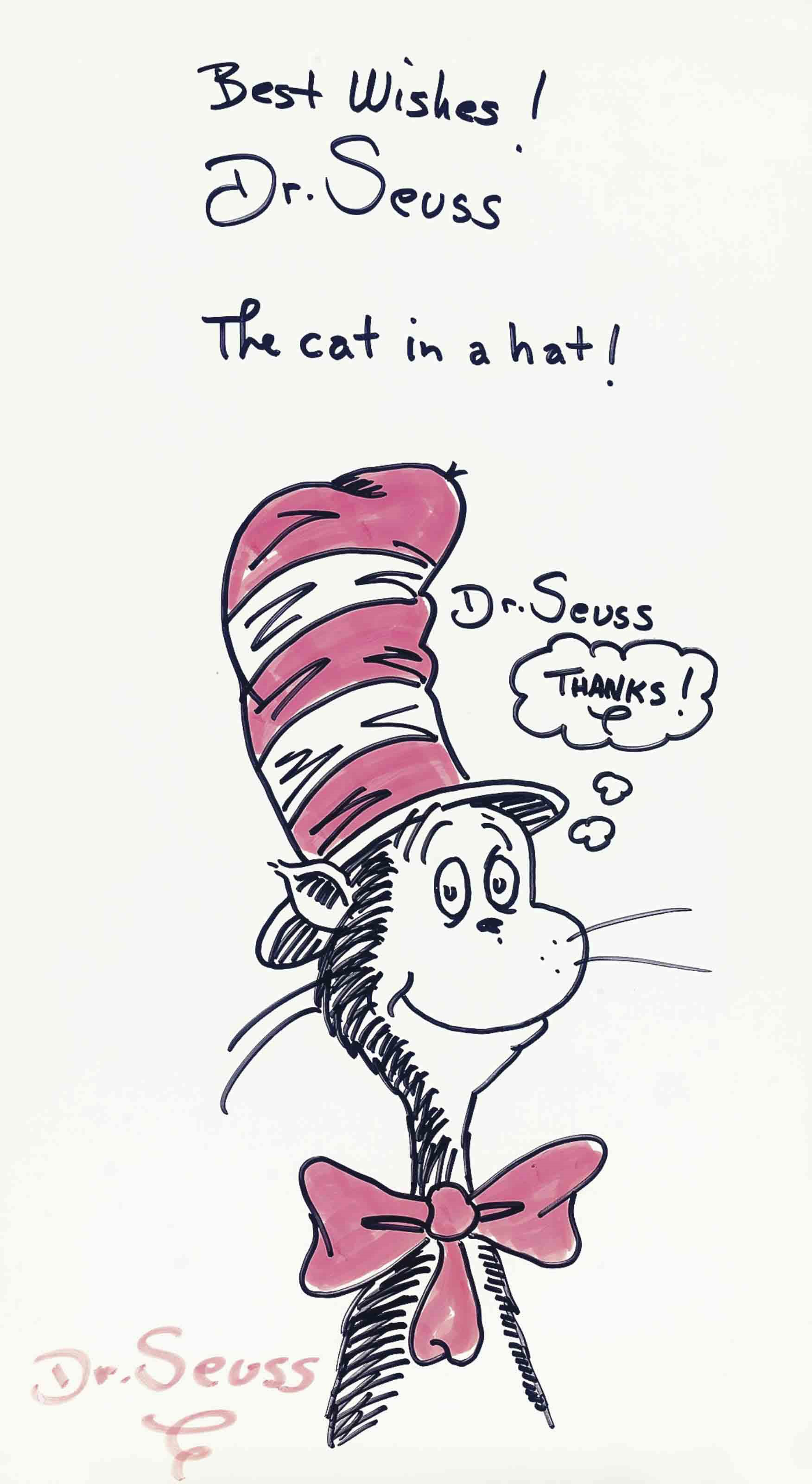 Dr. Seuss | The cat in a hat! | MutualArt