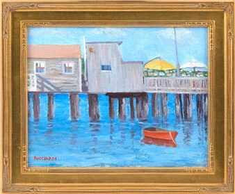 Provincetown wharf. - John A. Ricciardi