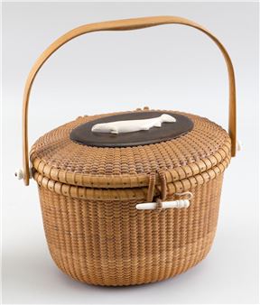 Nantucket basket purse. - Susan Chase Ottison