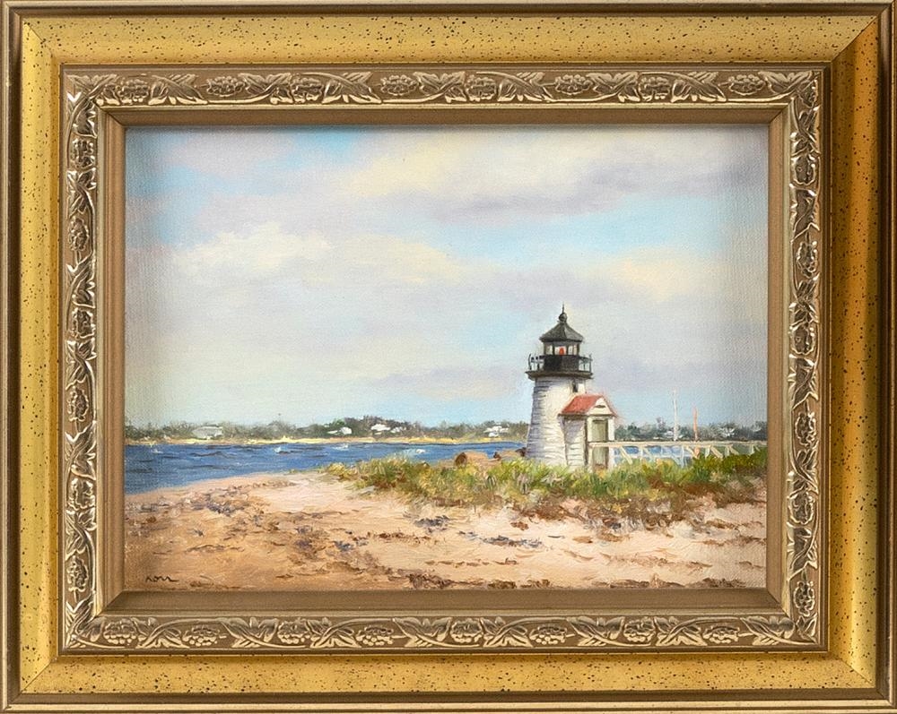 Artwork by Marla Korr, "Brant Point, "., Made of Oil on linen