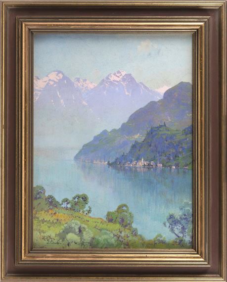 "Lake Como". by Hezekiah Anthony Dyer