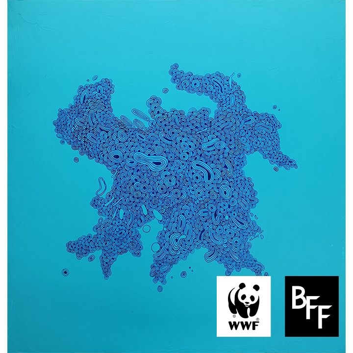 Artwork by Nasser Lubay, Non Specific, Made of Acrylic on canvas