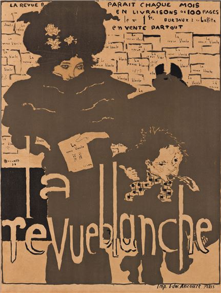 LA REVUE BLANCHE. . by Pierre Bonnard, 1894
