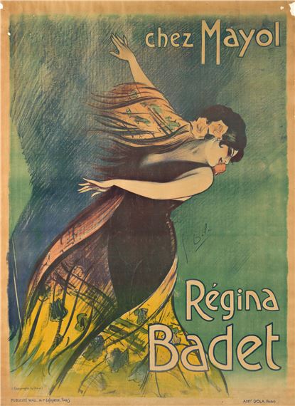 CHEZ MAYOL / RÉGINA BADET. . by Georges Dola, Circa 1910