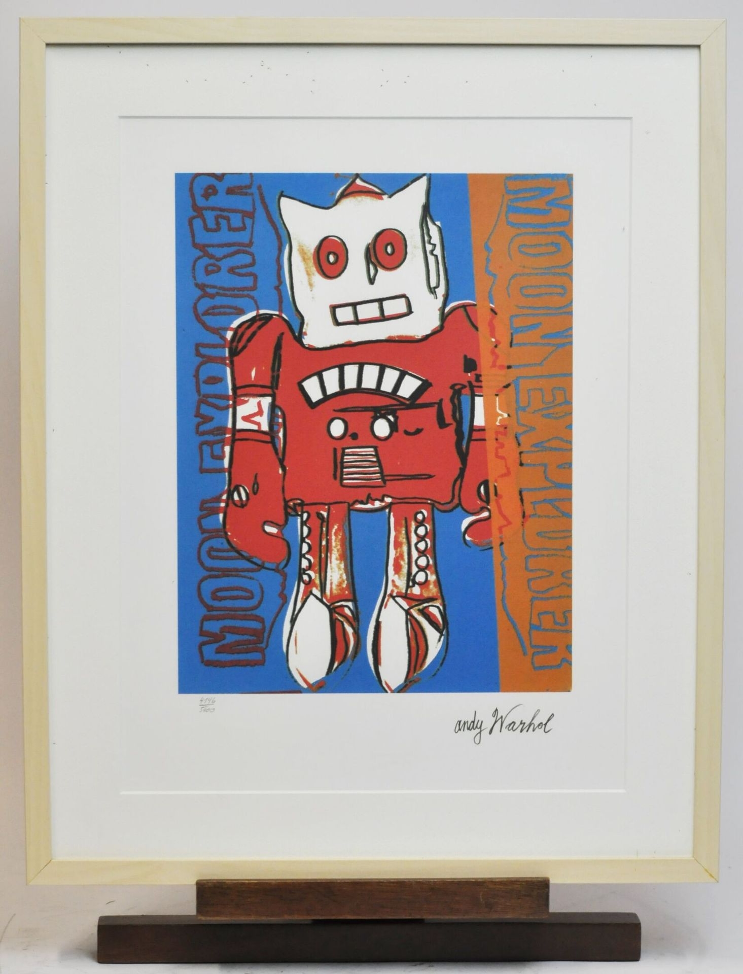 Andy Warhol | The robot or Moon explorer | MutualArt