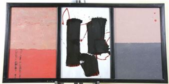 TRIPTYCH ABSTRACT - Salto Gotari Barak