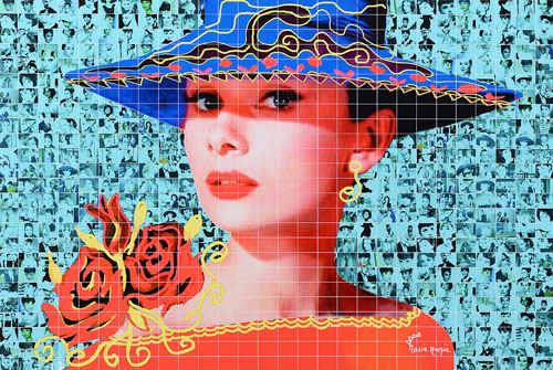 Omaggio a Audrey Hepburn by Maria Murgia, 2021