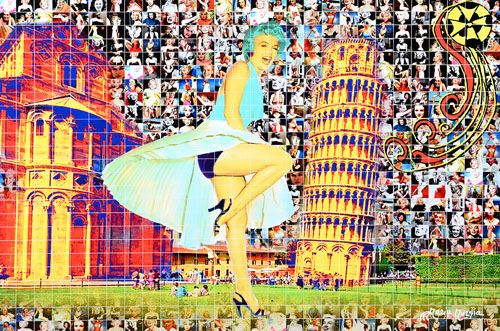 Marilyn nel mondo: Pisa by Maria Murgia, 2021