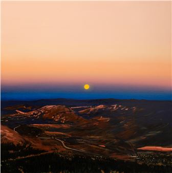 A sunrise over a valley - Piotr Szczur