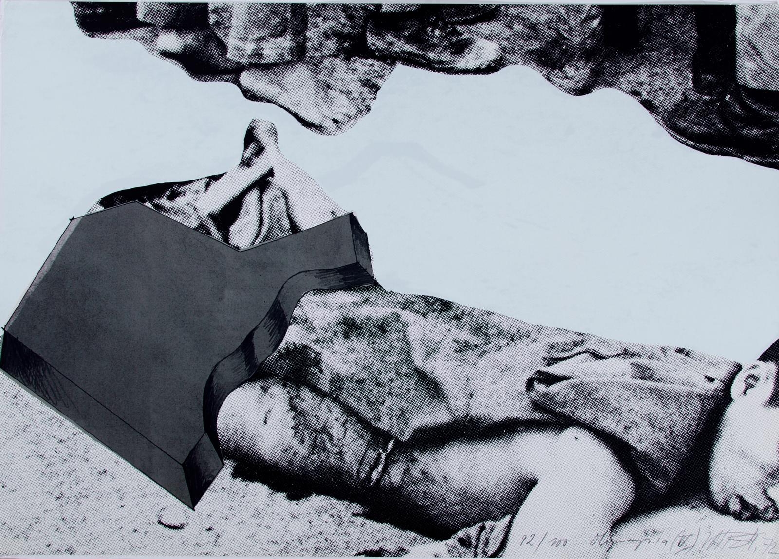 Artwork by Wolf Vostell, Olympiade 4, Made of color lithograph