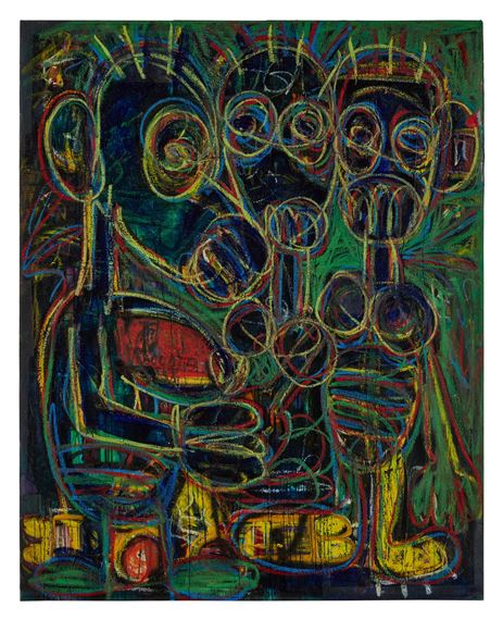 Untitled by Aboudia, Executed in 2021