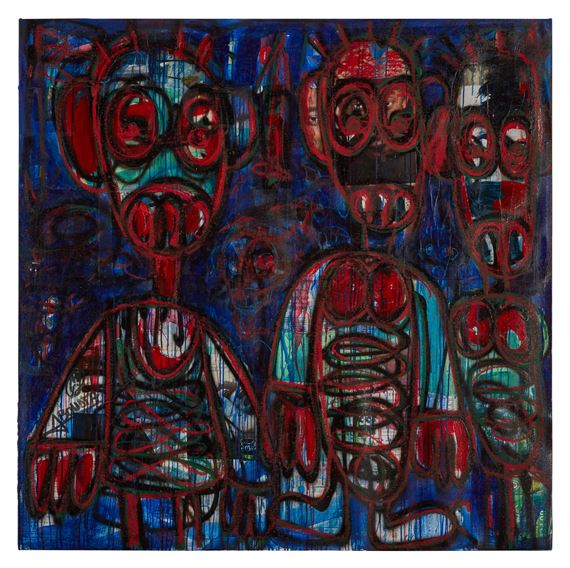 Untitled by Aboudia, Executed in 2021