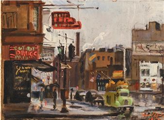 "Sheridan Square" - Vincent Lagambina