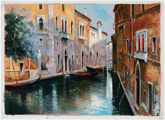 Serene Canal in Venice by Stan Pitri
