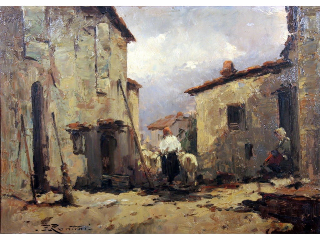 Ferruccio Rontini | Casolare in montagna | MutualArt