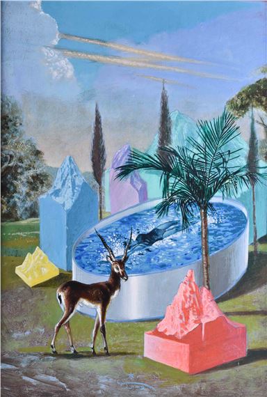 "Mediterraner ägyptischer Garten"