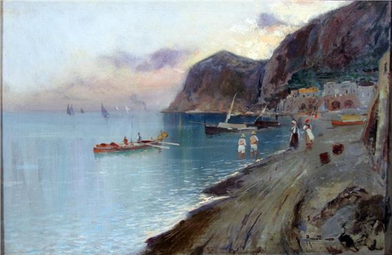 Oscar Ricciardi | Marina Grande a Capri | MutualArt