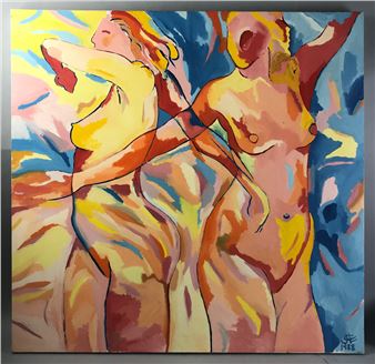 Two Nude Women - Chase Langford