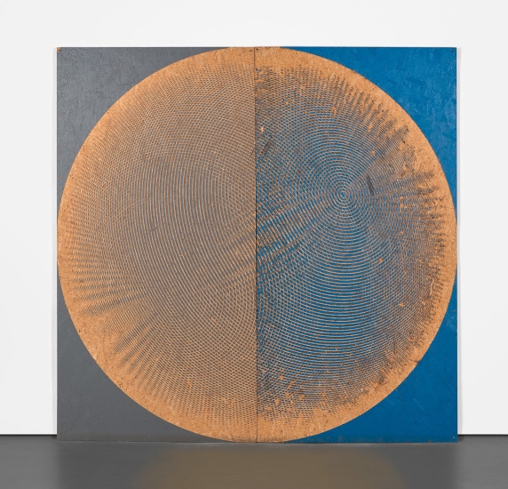 Sphere (Grey, Blue) by Michael DeLucia, 2011