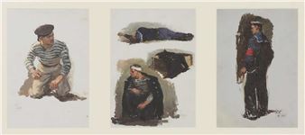 Wounded Soldier', - Boris Mikhailovitch Beltioukov