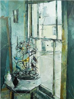 Birds by a window - Hephzibah Rendle-Short