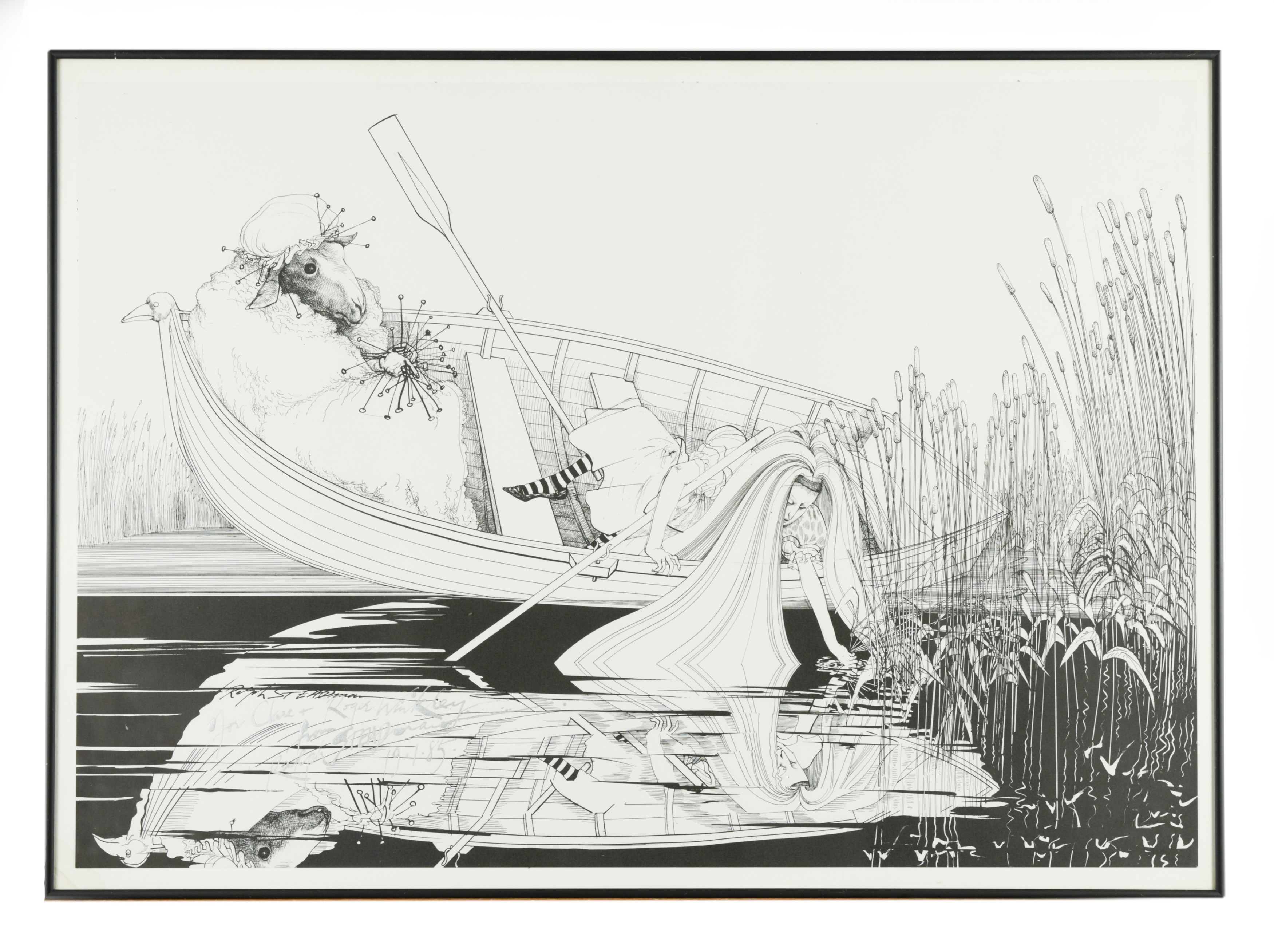 Ralph Steadman | from Alice Through the Looking Glass published 1972 ...