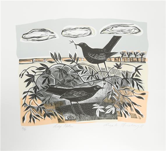 Early Nesters by Angela Harding