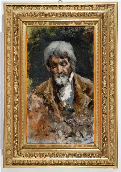 Ritratto di vecchio con barba bianca by Francesco Filippini