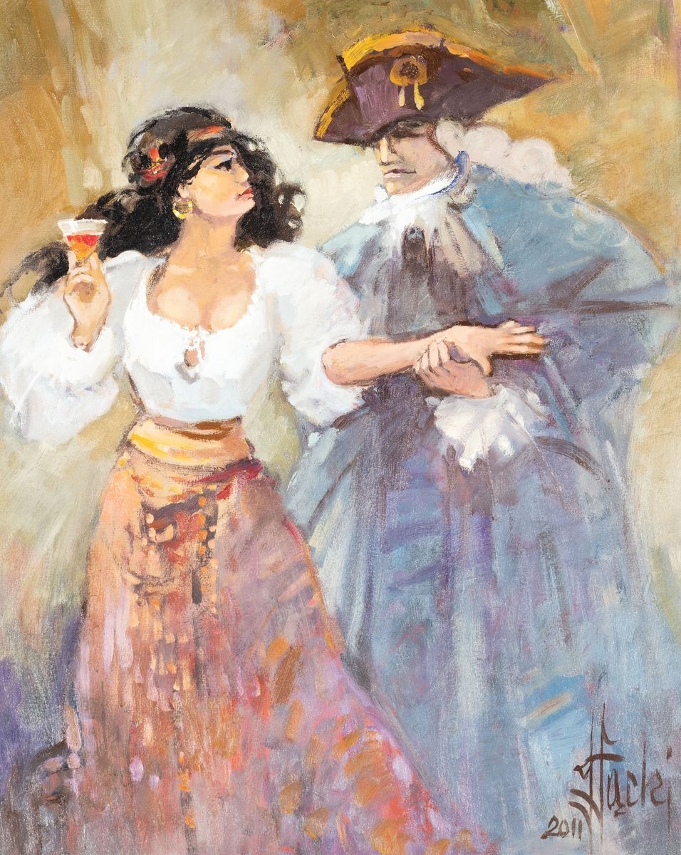 Artwork by Josef Łącki, TOAST, Made of Oil, canvas