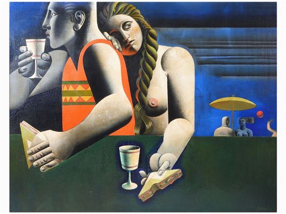 Composition with Figures by Damiano Damiani, 1986