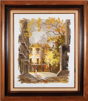 Saint Louis Cathedral; Pirate's Alley - Ed Blouin