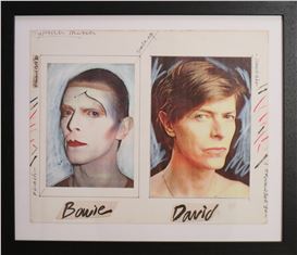 Let's Bid: David Bowie Album Artwork for Sale, Direct from the Artist Who Created It