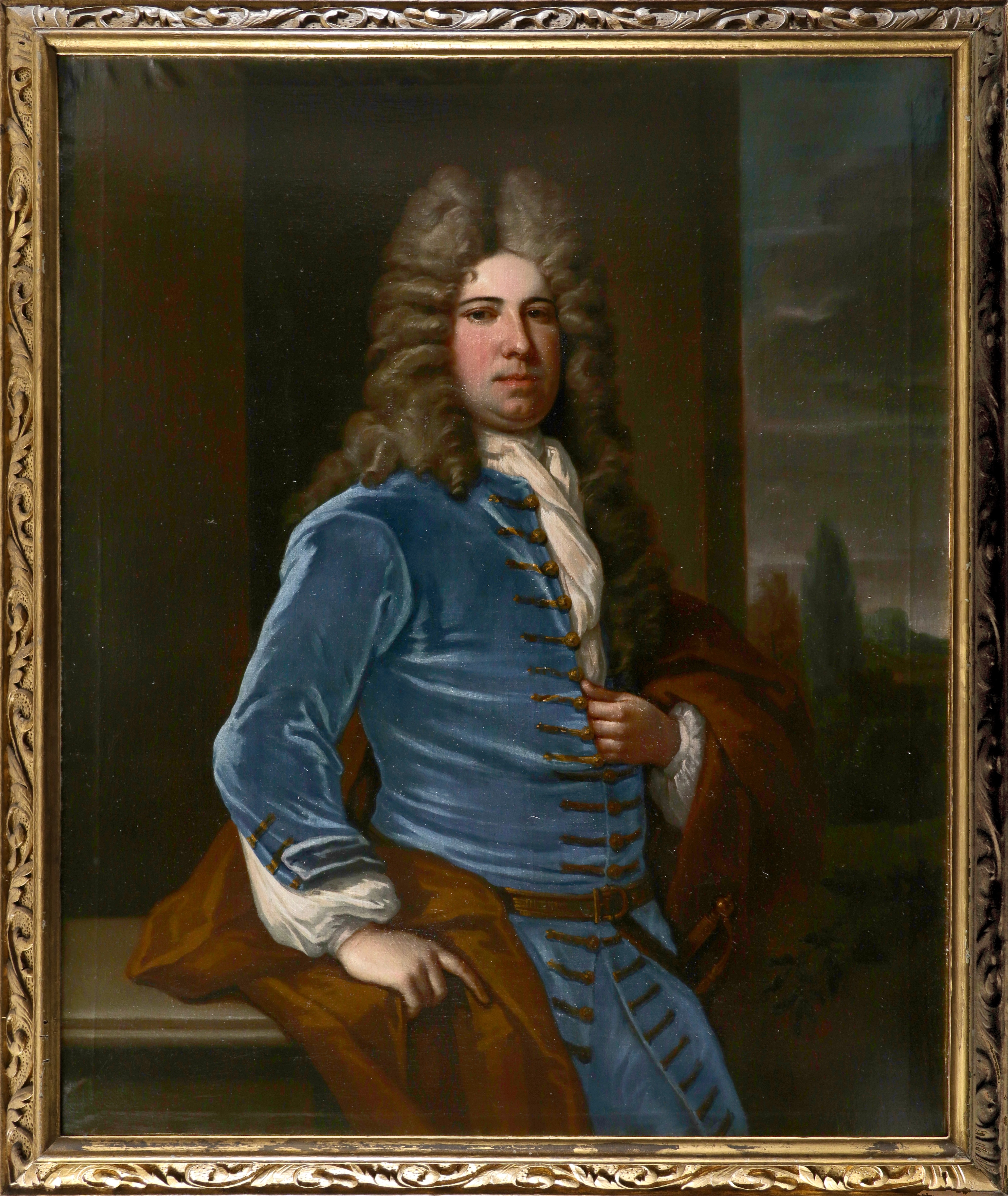 Artwork by John Closterman, Portrait of a gentleman, Made of Oil on canvas