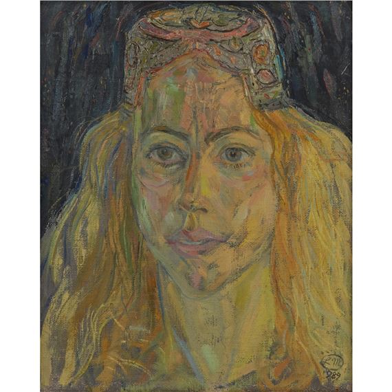 PORTRAIT OF RUTH GIBSON, DANCER by Leonard McComb, dated 1989