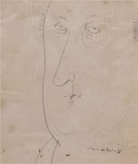 Untitled (Portrait of a Man) by Jon Molvig