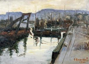 Nel porto - Carlo Baccari