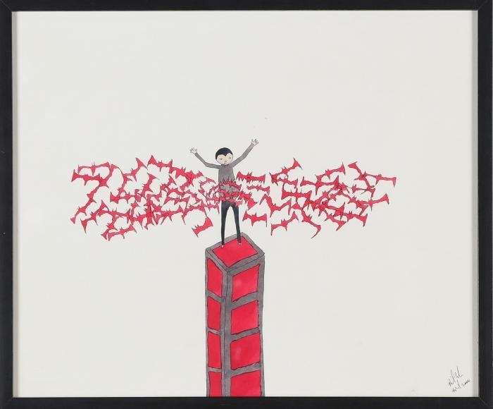 Artwork by Neil Farber, Untitled, Made of Mixed media on paper