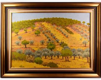 "Champ d'oliviers" - Sotos Papaspyropoulos