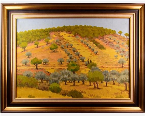 "Champ d'oliviers" by Sotos Papaspyropoulos