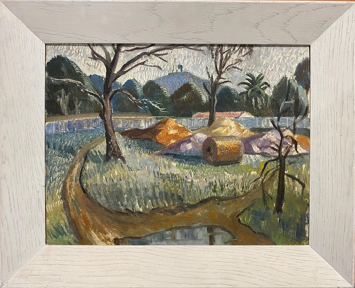 Artwork by John Tole, One Tree Hill, Made of Oil on board